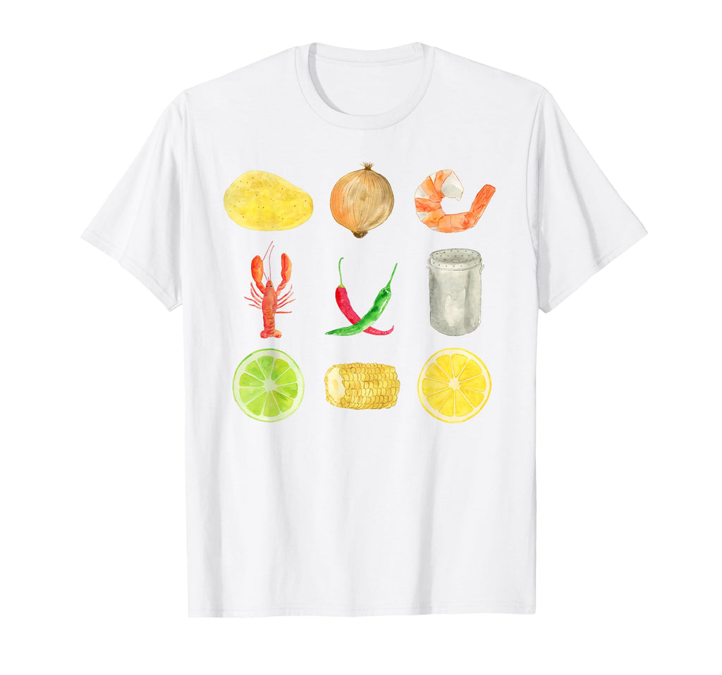 Crawfish Low Country Boil Y2K Clean T-Shirt - Aesthetic Graphic for Adults - T-Shirt, Sweatshirt, Hoodie