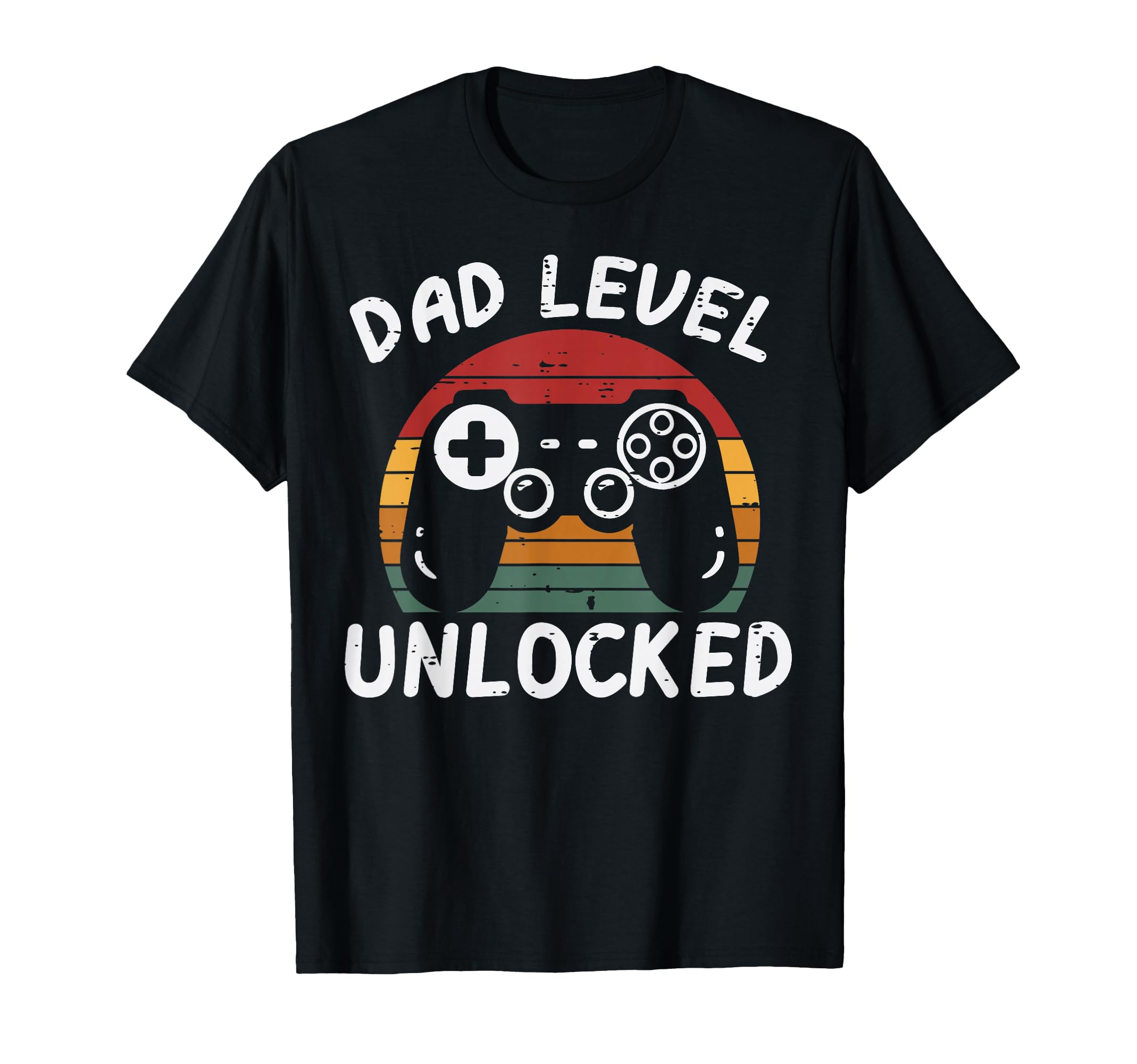 Fathers Day Gamer Dad Level Unlocked T-Shirt - Aesthetic Graphic Men Women - T-Shirt, Sweatshirt, Hoodie