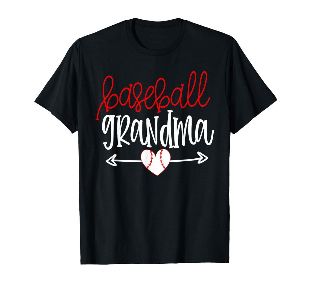 Baseball Grandma From Grandson Arrow T-Shirt - Aesthetic Graphic Unisex - T-Shirt, Sweatshirt, Hoodie