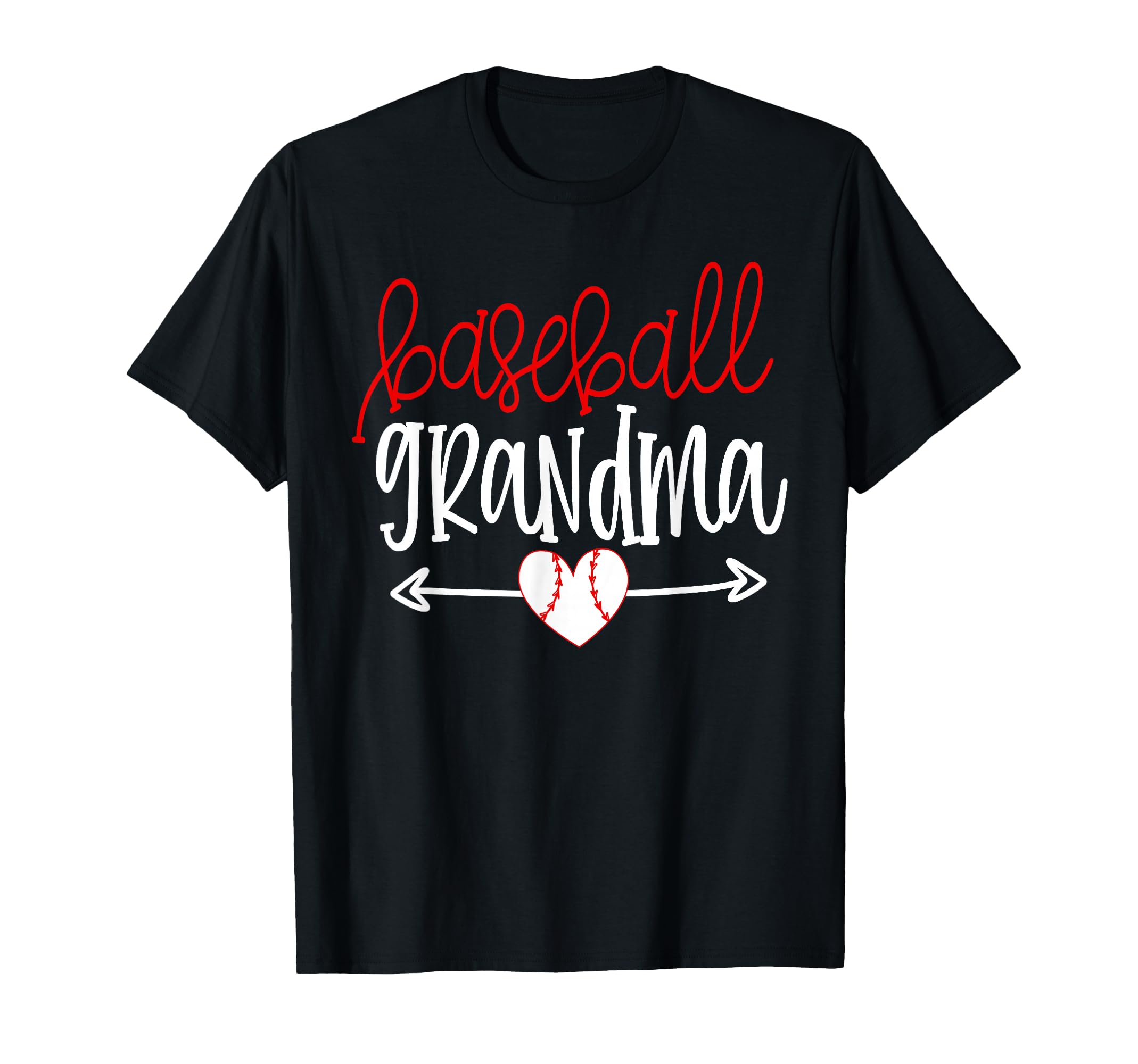Baseball Grandma From Grandson Arrow T-Shirt - Aesthetic Graphic Unisex - T-Shirt, Sweatshirt, Hoodie