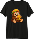 Quirky Sasquatch Food Designs - Adult & Kids T-Shirts, Sweatshirts & Hoodies apparel design preview 1
