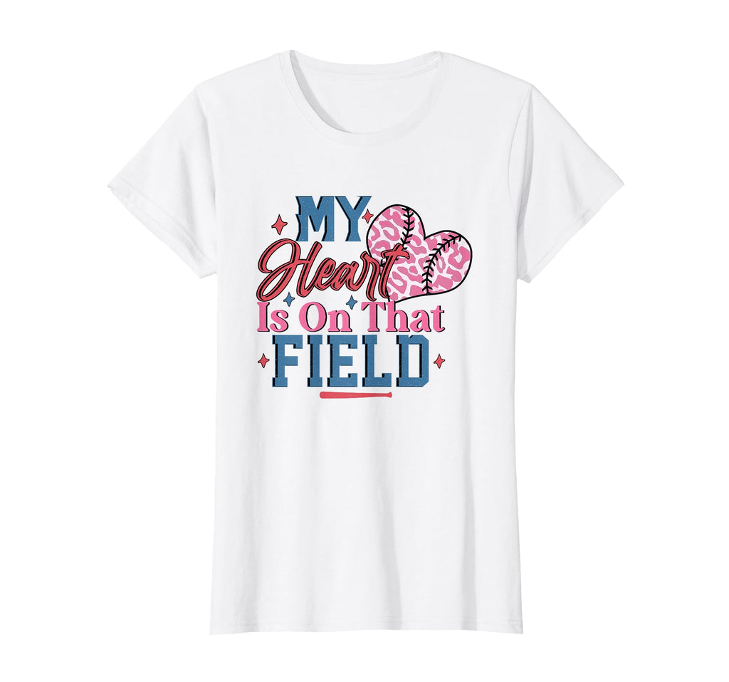 My Heart Is That Field Baseball To T-Shirt - Aesthetic Graphic Men Women - T-Shirt, Sweatshirt, Hoodie