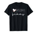 Baseball Gammy Baseball Heart Family T-Shirt - Unique Graphic Men Women - T-Shirt, Sweatshirt, Hoodie