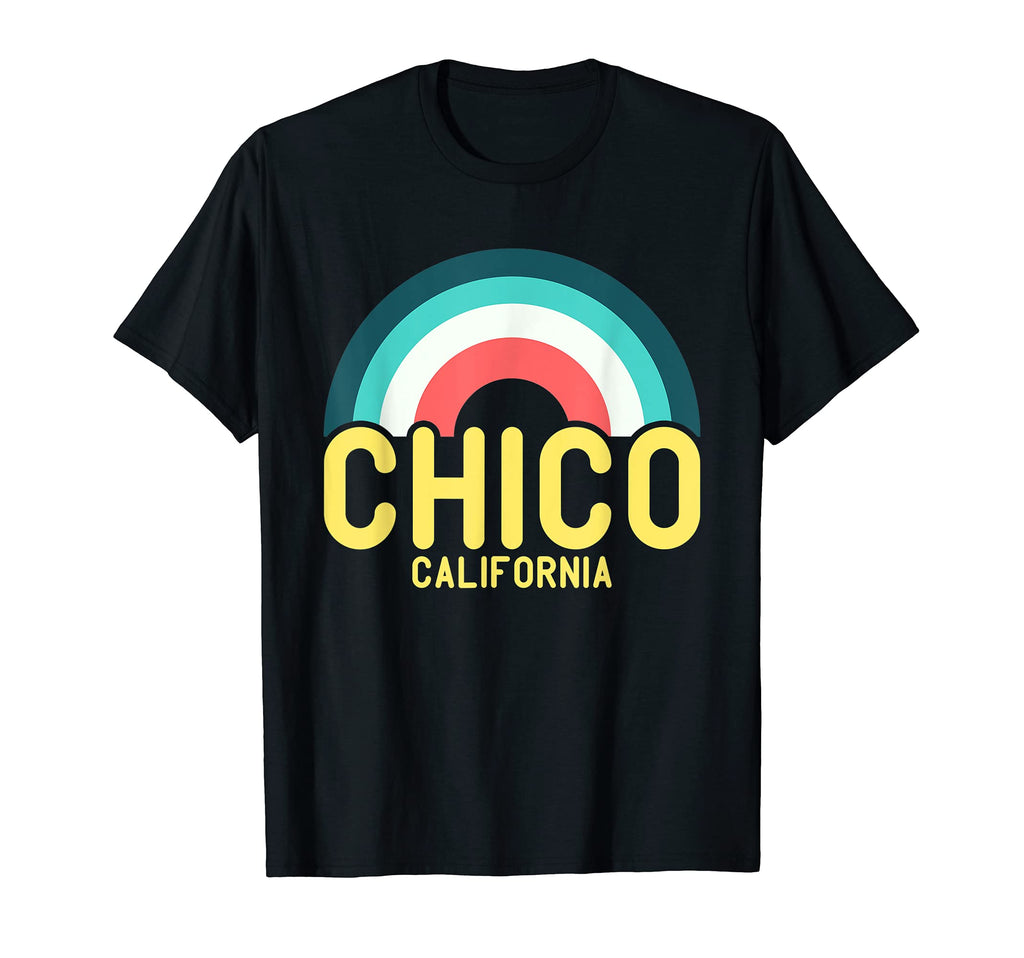 Chico California Rainbow T-Shirt - Minimalist Print Unisex - T-Shirt, Sweatshirt, Hoodie