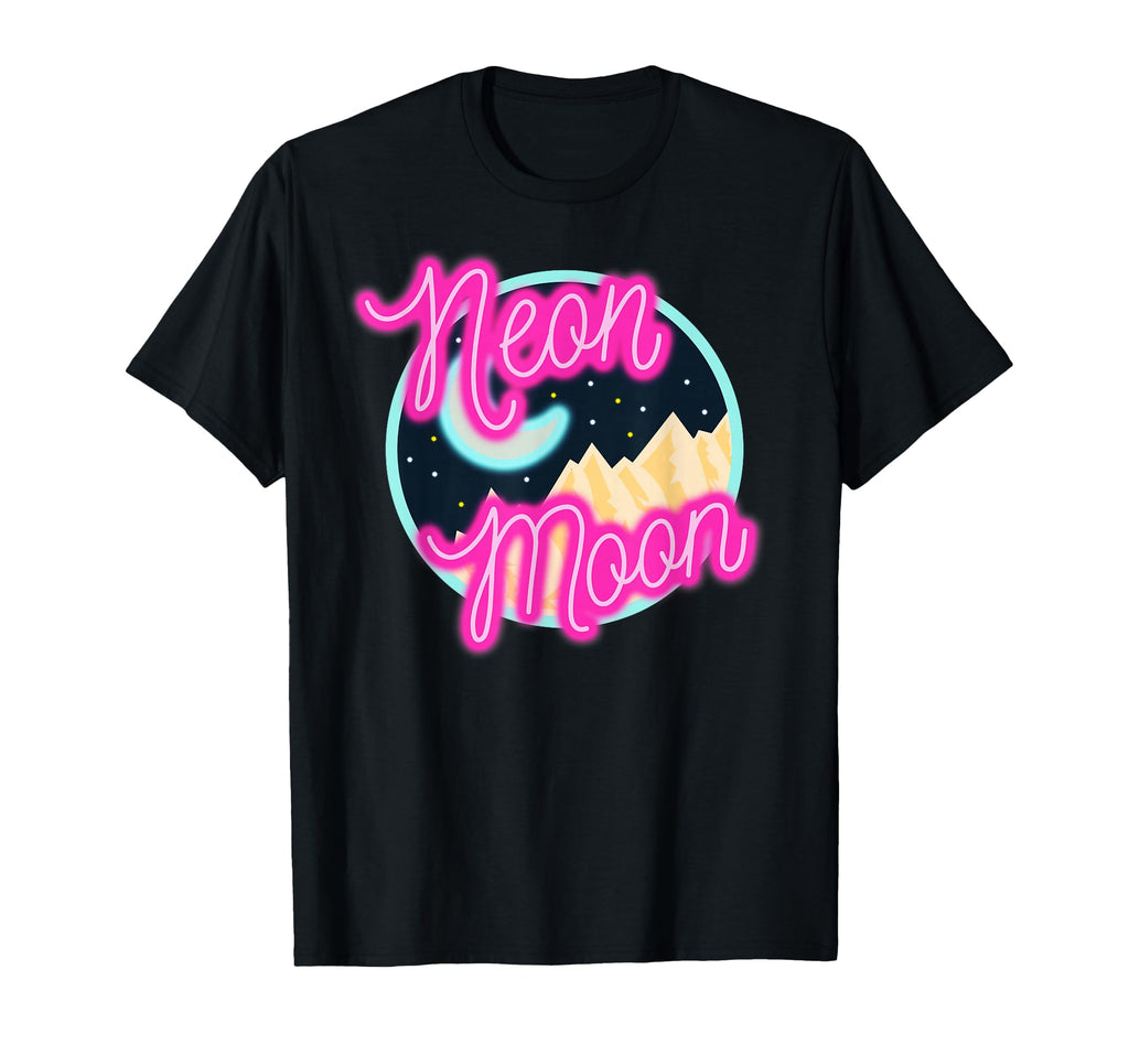 Neon Moon Western 80S 90S Country T-Shirt - Custom Art Print Unisex - T-Shirt, Sweatshirt, Hoodie