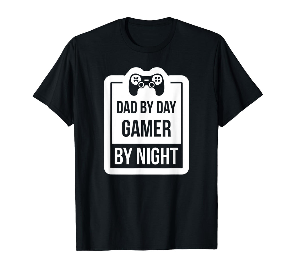 Dad Day Gamer Night Funny Dad Gamer T-Shirt - Minimalist Print Unisex - T-Shirt, Sweatshirt, Hoodie