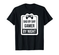 Dad Day Gamer Night Funny Dad Gamer T-Shirt - Minimalist Print Unisex - T-Shirt, Sweatshirt, Hoodie