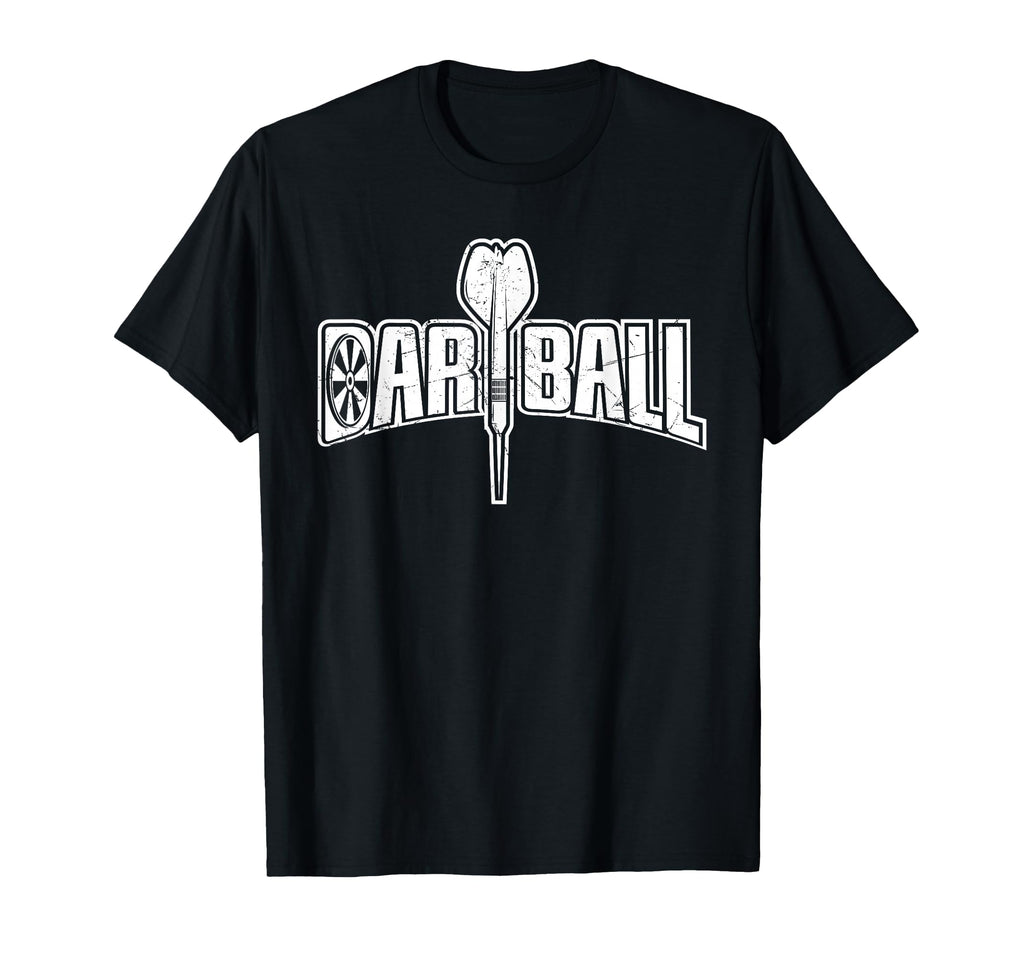 Dartball Distressed Darts Fan T-Shirt - Minimalist Print for Adults - T-Shirt, Sweatshirt, Hoodie