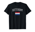 Rotterdam Netherlands Flag Distressed T-Shirt - Casual Everyday Wear Unisex - T-Shirt, Sweatshirt, Hoodie