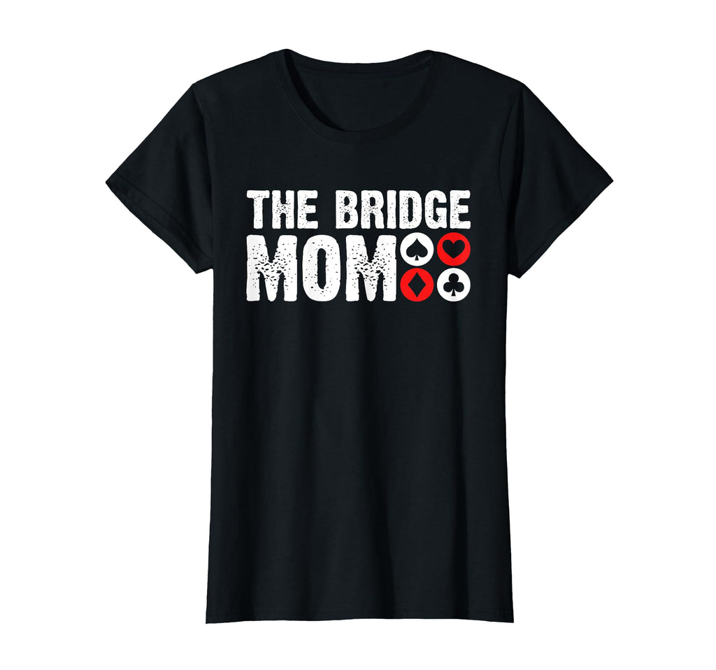 Bridge Mom Mothers Day Player Card T-Shirt - Minimalist Print for Adults - T-Shirt, Sweatshirt, Hoodie