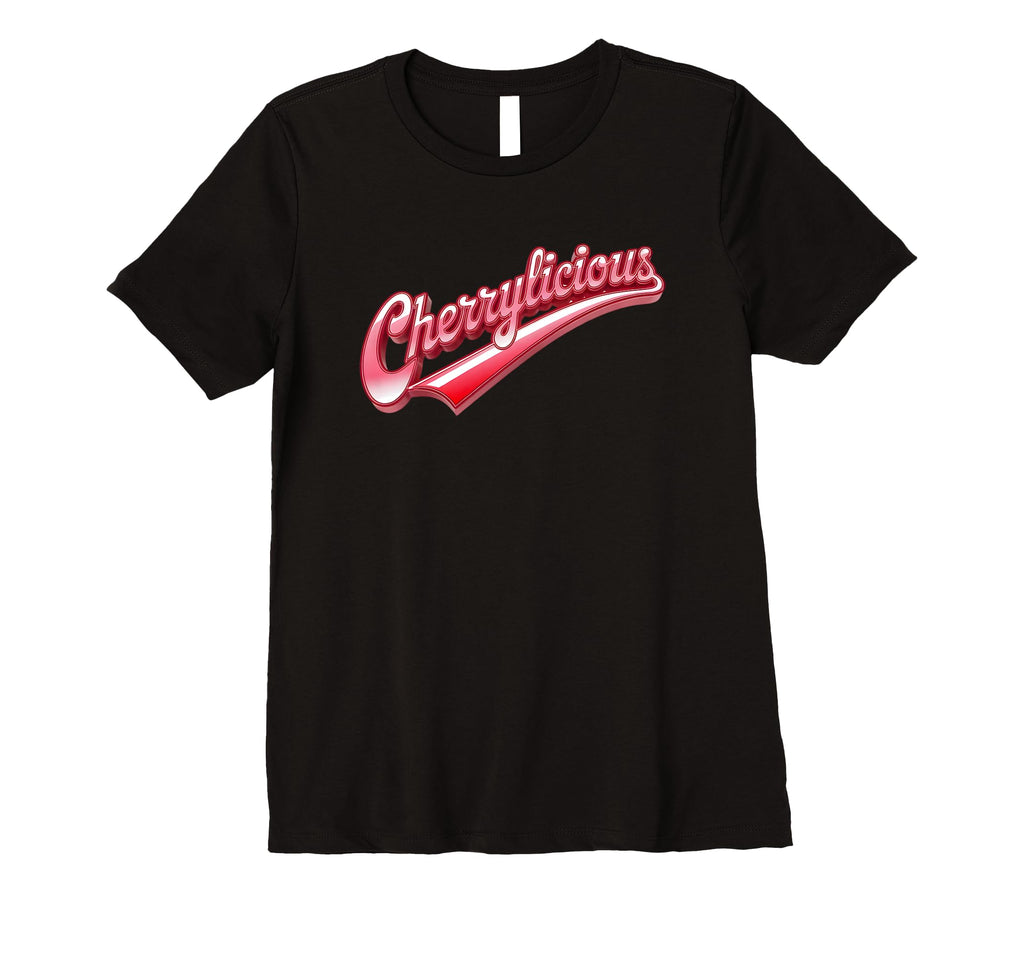 Womens Cherrylicious Aesthetic Cherry T-Shirt - Fun Novelty Design Unisex - T-Shirt, Sweatshirt, Hoodie