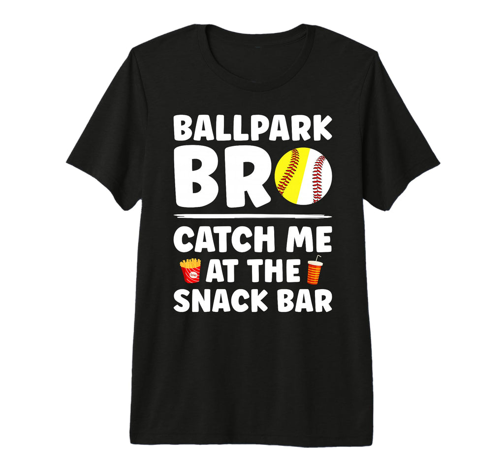 Ballpark Bro Funny Softball Baseball T-Shirt - Trendy Graphic Men Women - T-Shirt, Sweatshirt, Hoodie