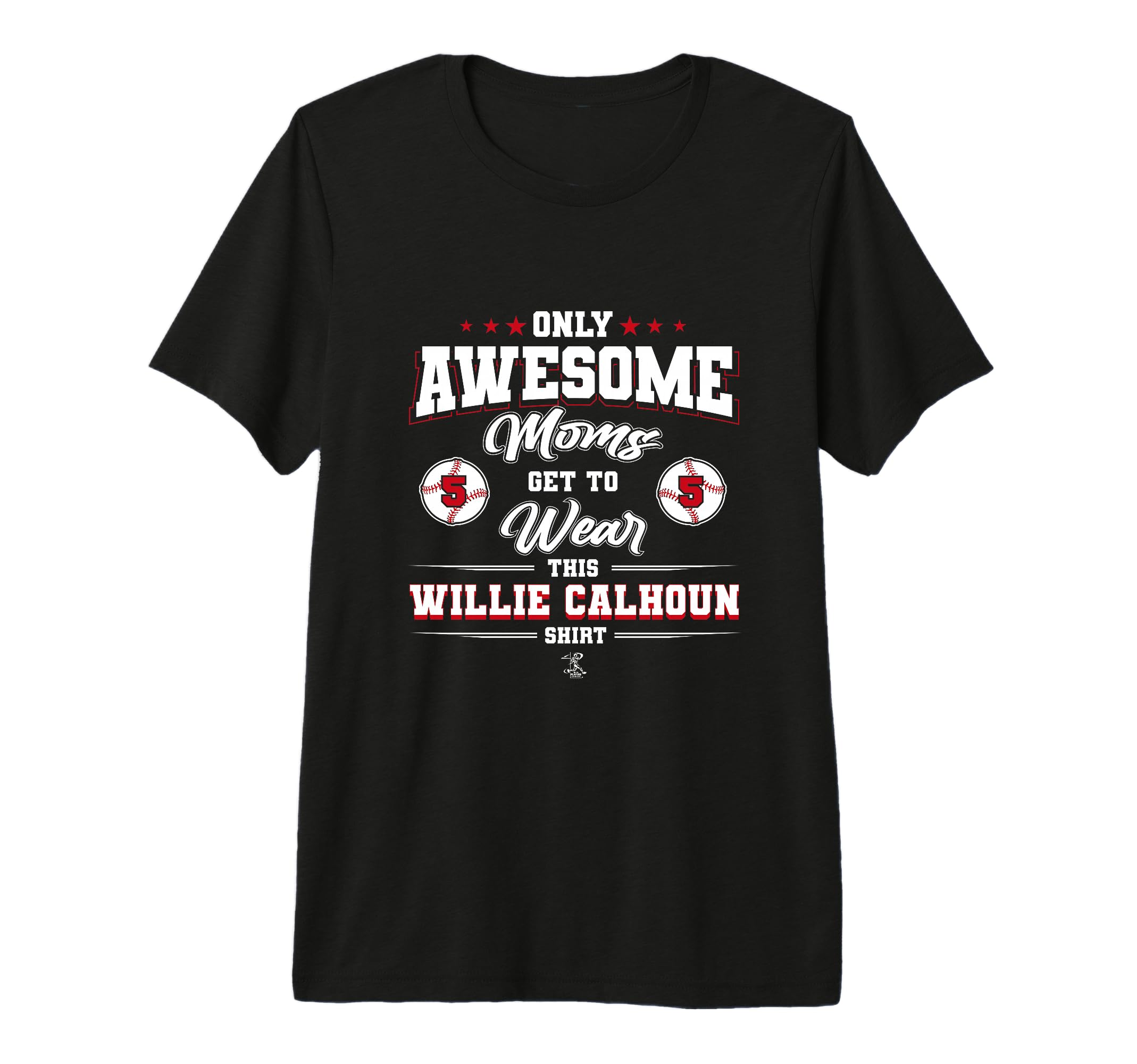 Willie Calhoun Awesome Moms Tri Blend T-Shirt - Trendy Graphic for Adults - T-Shirt, Sweatshirt, Hoodie