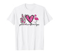 Peace Love Flamingos T-Shirt - Fun Novelty Design Men Women - T-Shirt, Sweatshirt, Hoodie