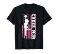 Cheer Mom American Flag T-Shirt - Casual Everyday Wear Men Women - T-Shirt, Sweatshirt, Hoodie