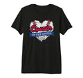 Cousin Rookie Baseball Crew Love Heart T-Shirt - Graphic Print Unisex - T-Shirt, Sweatshirt, Hoodie