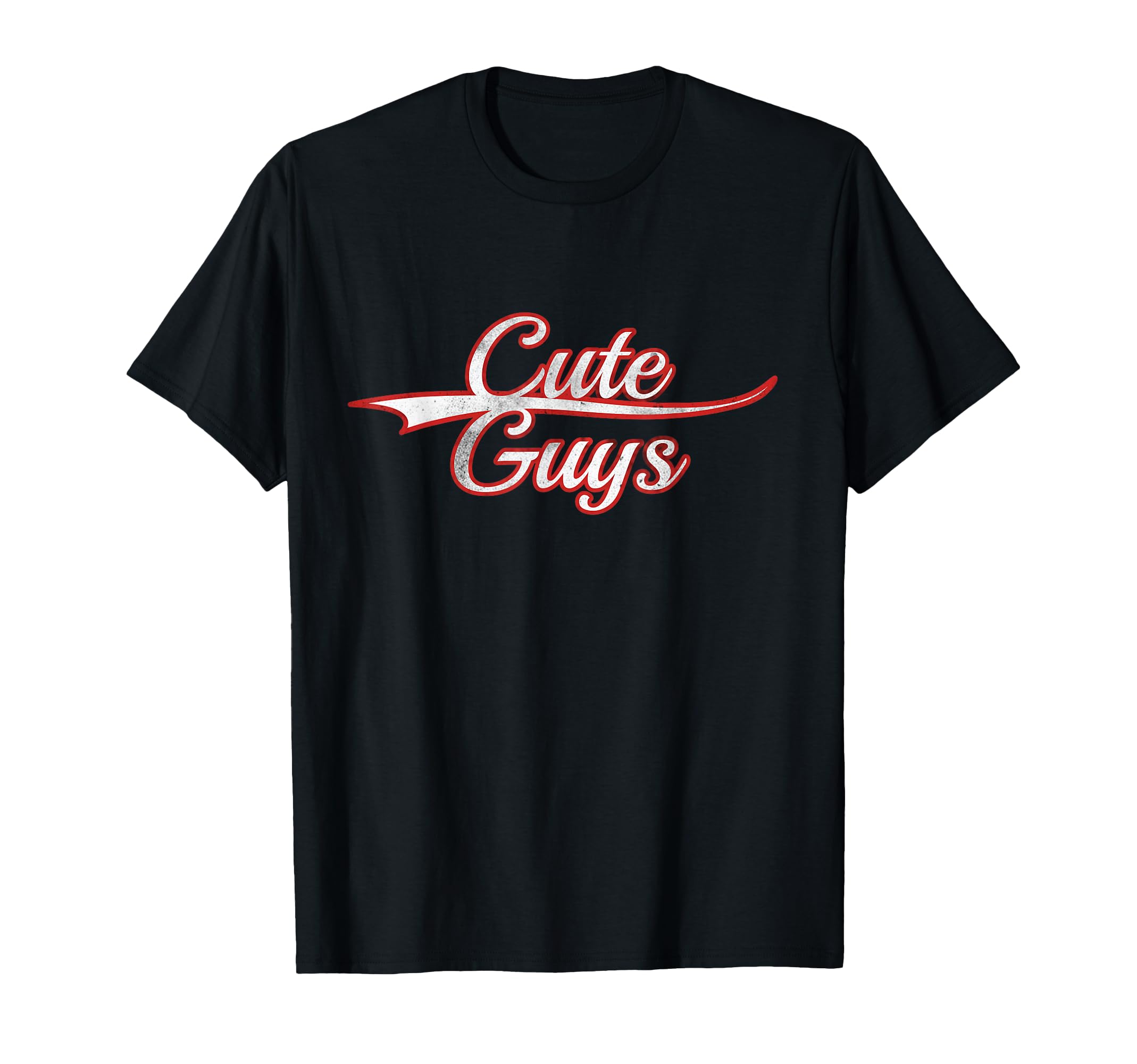 Guys Attractive Admiration Varsity T-Shirt - Graphic Print Men Women - T-Shirt, Sweatshirt, Hoodie