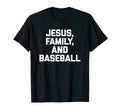 Jesus Family Baseball Funny Baseball T-Shirt - Trendy Graphic Men Women - T-Shirt, Sweatshirt, Hoodie