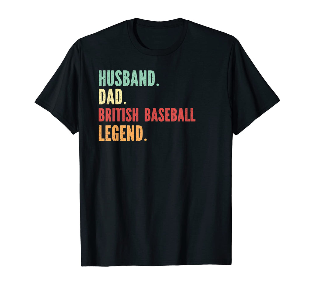 British Baseball Athlete Dad T-Shirt - Aesthetic Graphic for Adults - T-Shirt, Sweatshirt, Hoodie