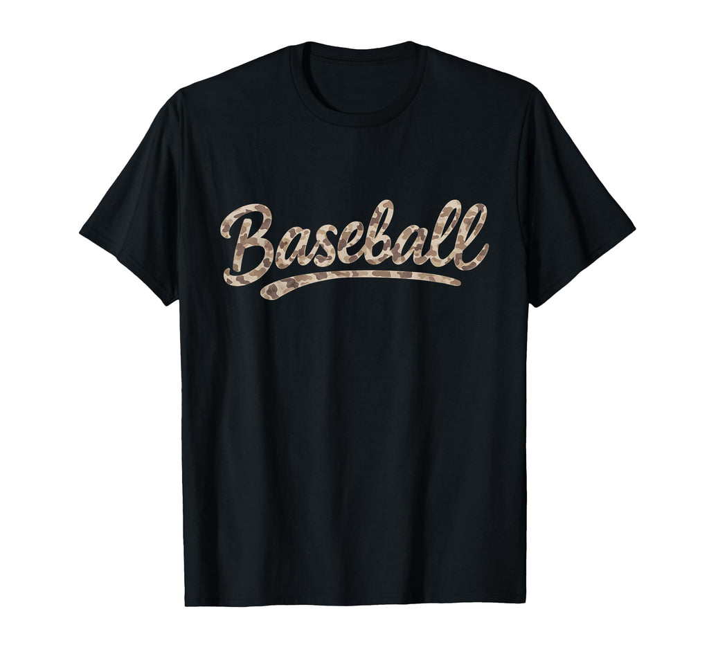 Camo Game Day Baseball Season Funny T-Shirt - Casual Everyday Wear Unisex - T-Shirt, Sweatshirt, Hoodie