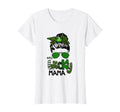 Womens One Lucky Dialysis Mama Messy T-Shirt - Novelty Apparel Men Women - T-Shirt, Sweatshirt, Hoodie