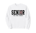 Baseball Senior 2026 Final Inning Sweatshirt - Trendy Graphic for Adults - T-Shirt, Sweatshirt, Hoodie