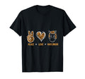 Peace Love Haflinger T-Shirt - Unique Graphic Men Women - T-Shirt, Sweatshirt, Hoodie