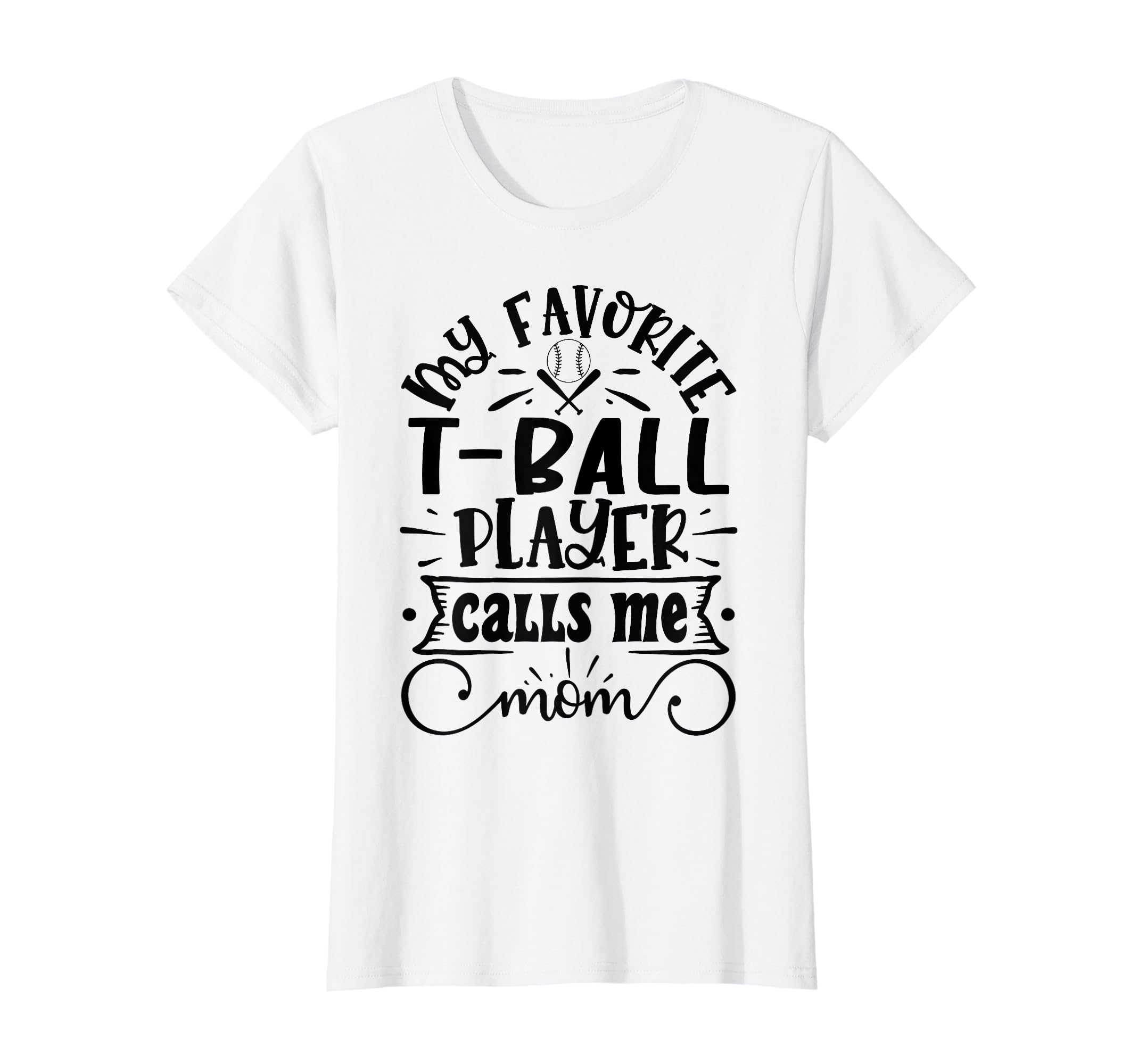 Womens Tball Mom Baseball Essentials T-Shirt - Unique Graphic for Adults - T-Shirt, Sweatshirt, Hoodie