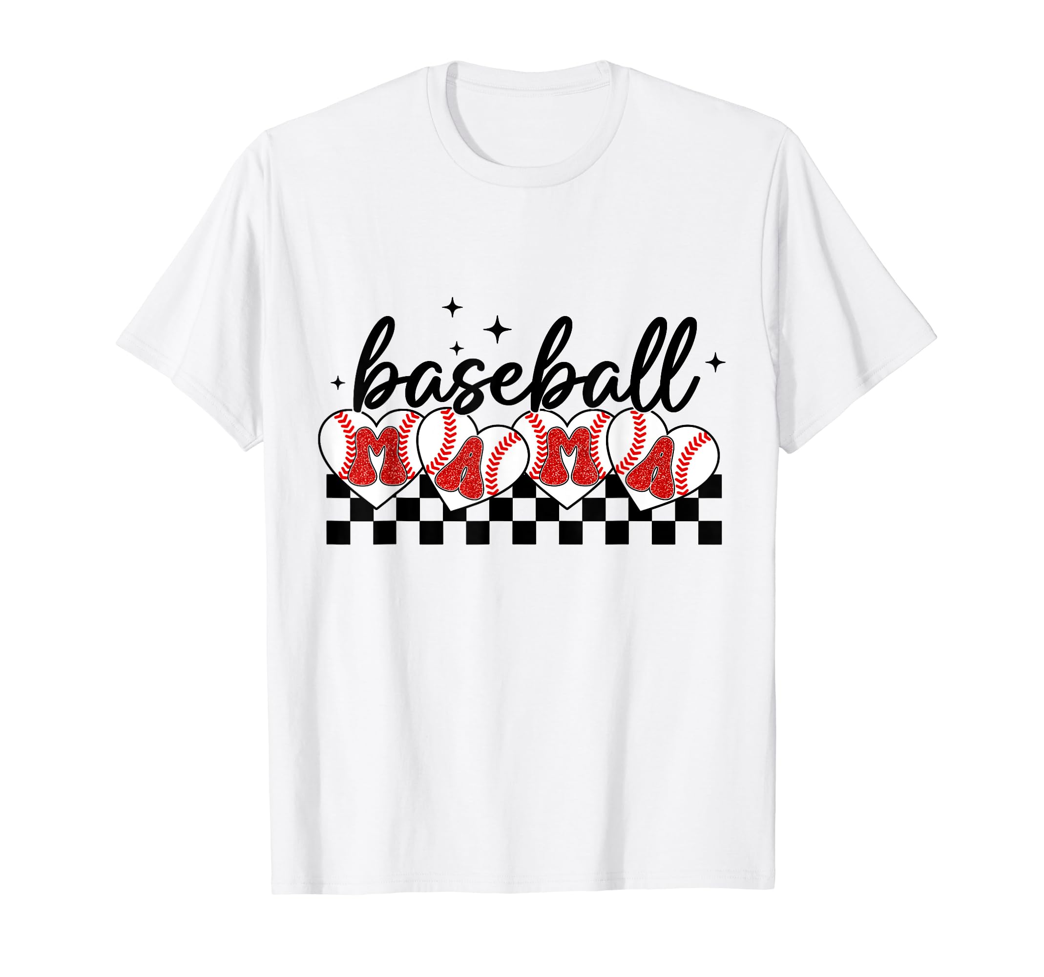 Ballpark Mama Ball Happy Mothers Day T-Shirt - Trendy Graphic Unisex - T-Shirt, Sweatshirt, Hoodie