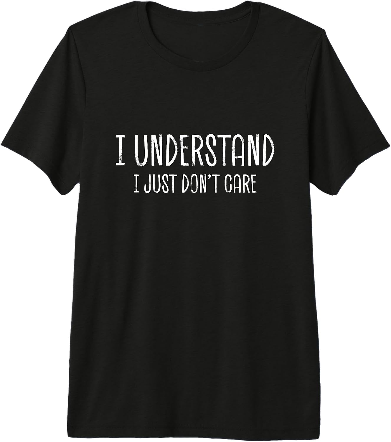 Funny Sarcastic Laugh Out Loud Minimalist Design - Adult & Kids T-Shirts, Sweatshirts & Hoodies apparel design preview 1