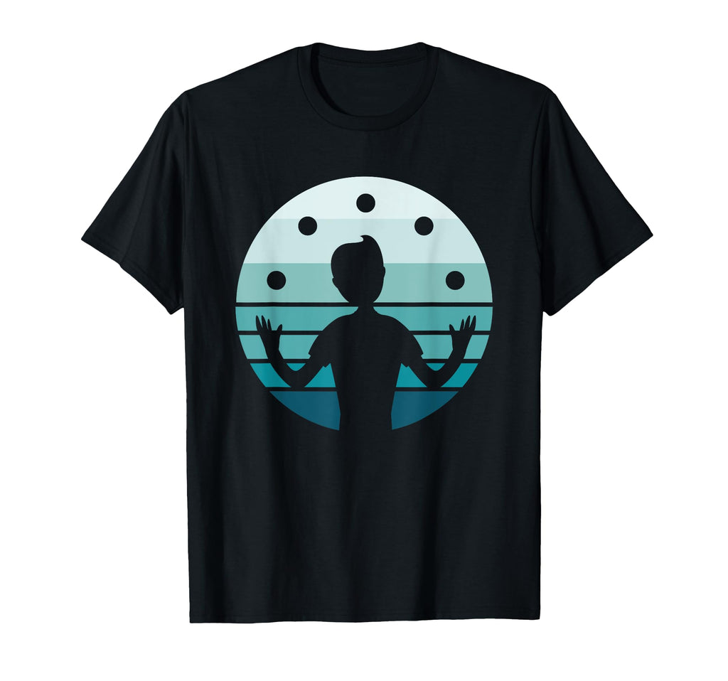 Sunset Juggling Distressed Gift T-Shirt - Novelty Apparel Men Women - T-Shirt, Sweatshirt, Hoodie