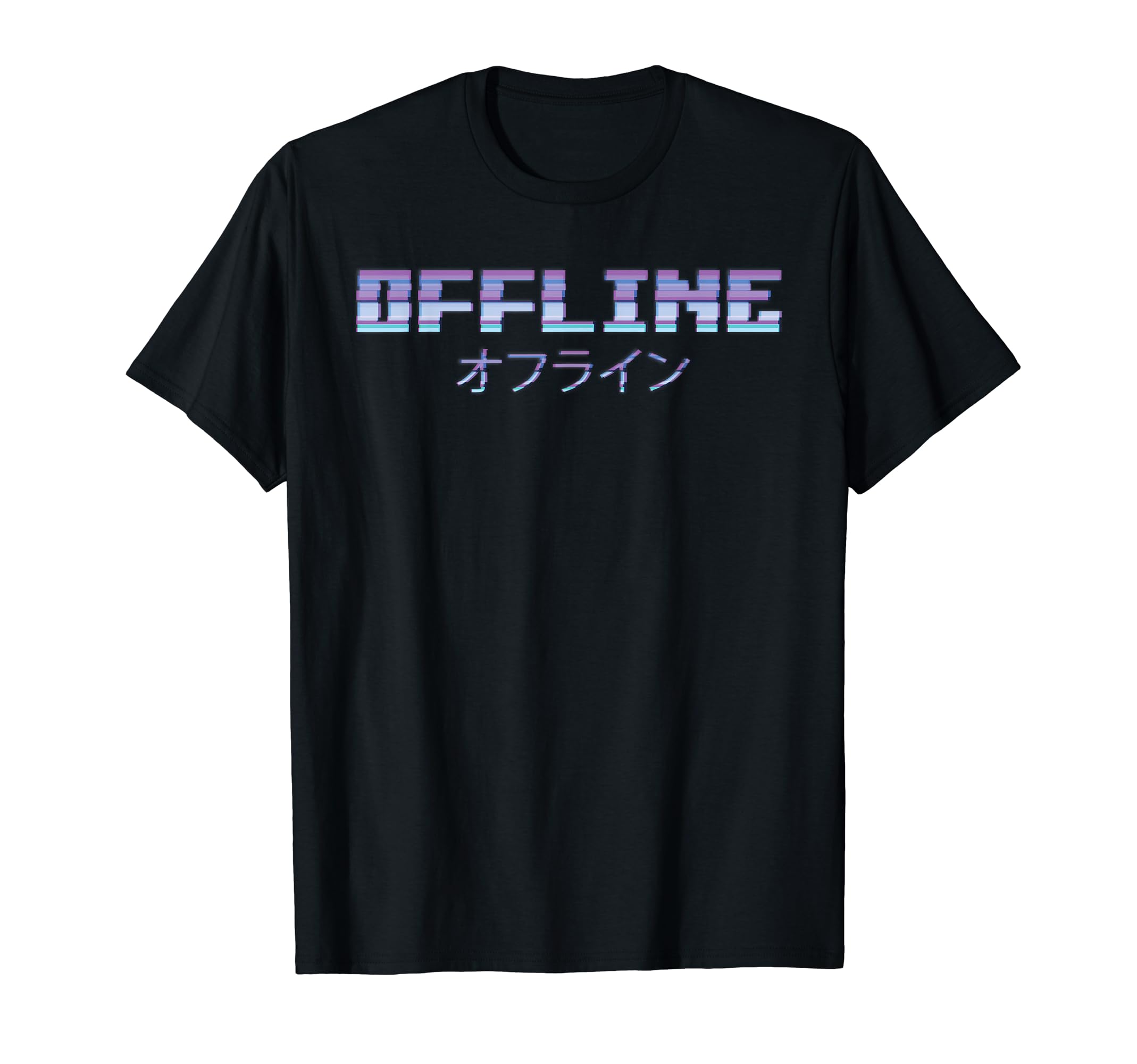 Offline Japanese Egirl Eboy Vaporwave T-Shirt - Novelty Apparel Men Women - T-Shirt, Sweatshirt, Hoodie