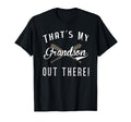 Thats My Grandson Out There Baseball T T-Shirt - Minimalist Print Unisex - T-Shirt, Sweatshirt, Hoodie