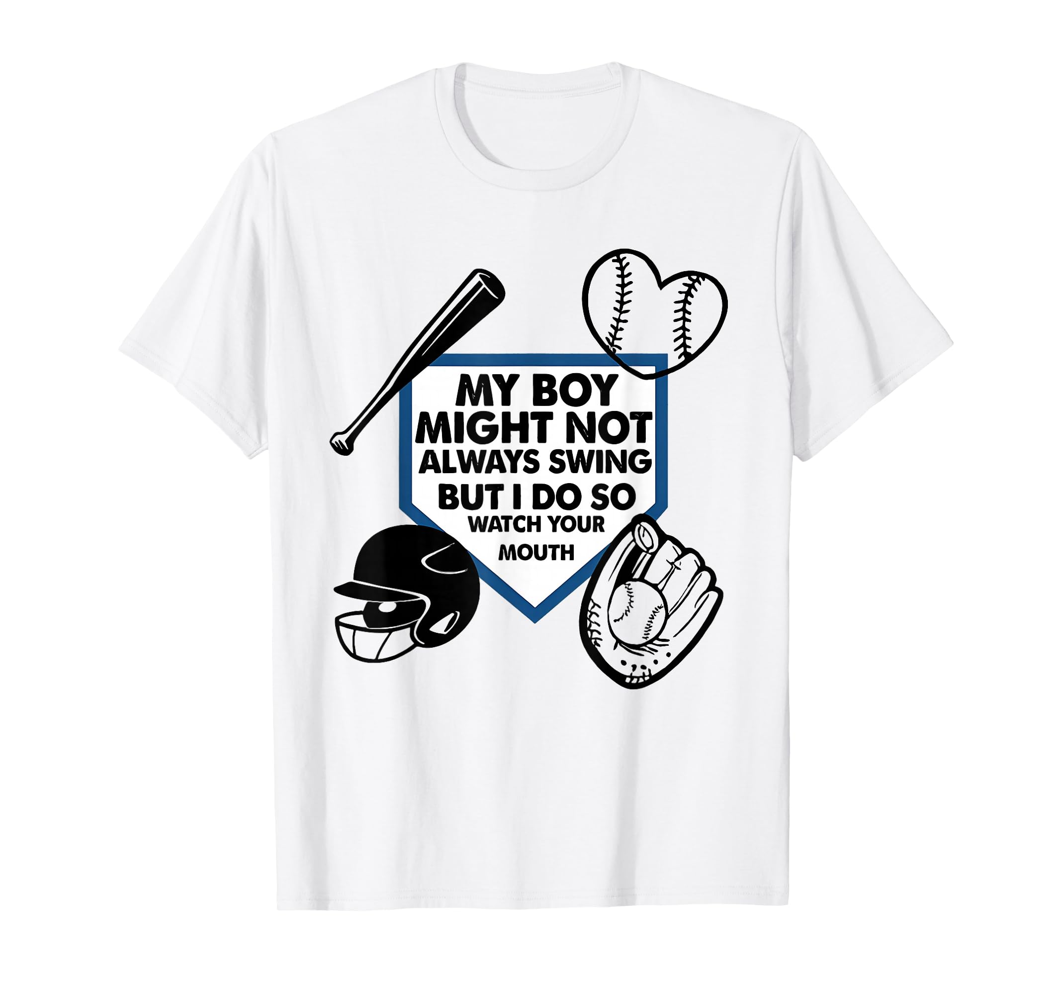 My Might Not Always Swing But I Do T-Shirt - Custom Art Print Unisex - T-Shirt, Sweatshirt, Hoodie