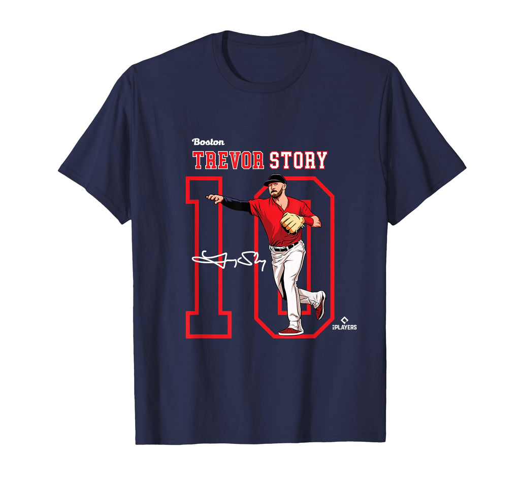 Trevor Story Boston Baseball Players T-Shirt - Streetwear Style Unisex - T-Shirt, Sweatshirt, Hoodie