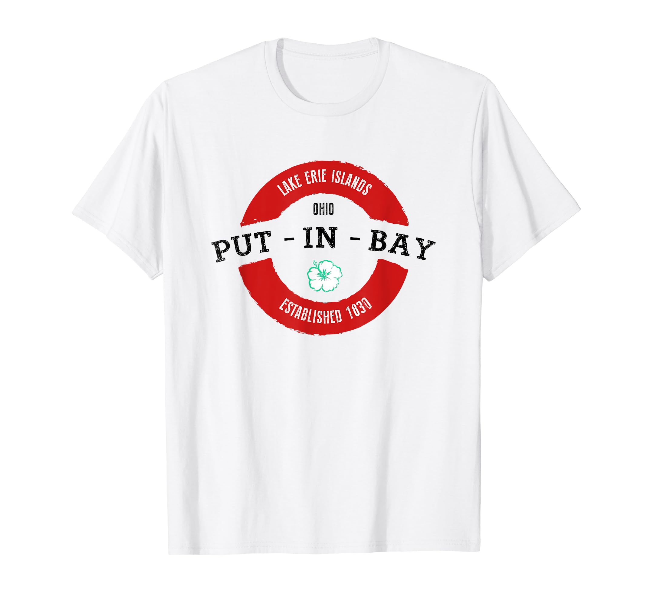 Put Bay Ohio Est 1830 Distressed T-Shirt - Aesthetic Graphic Men Women - T-Shirt, Sweatshirt, Hoodie