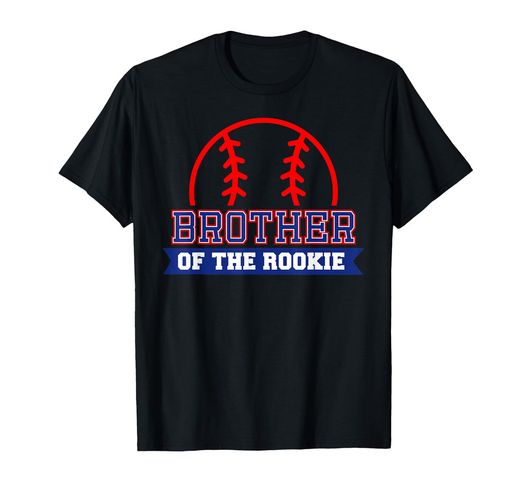 Brother Rookie 1St Birthday Baseball T-Shirt - Novelty Apparel for Adults - T-Shirt, Sweatshirt, Hoodie