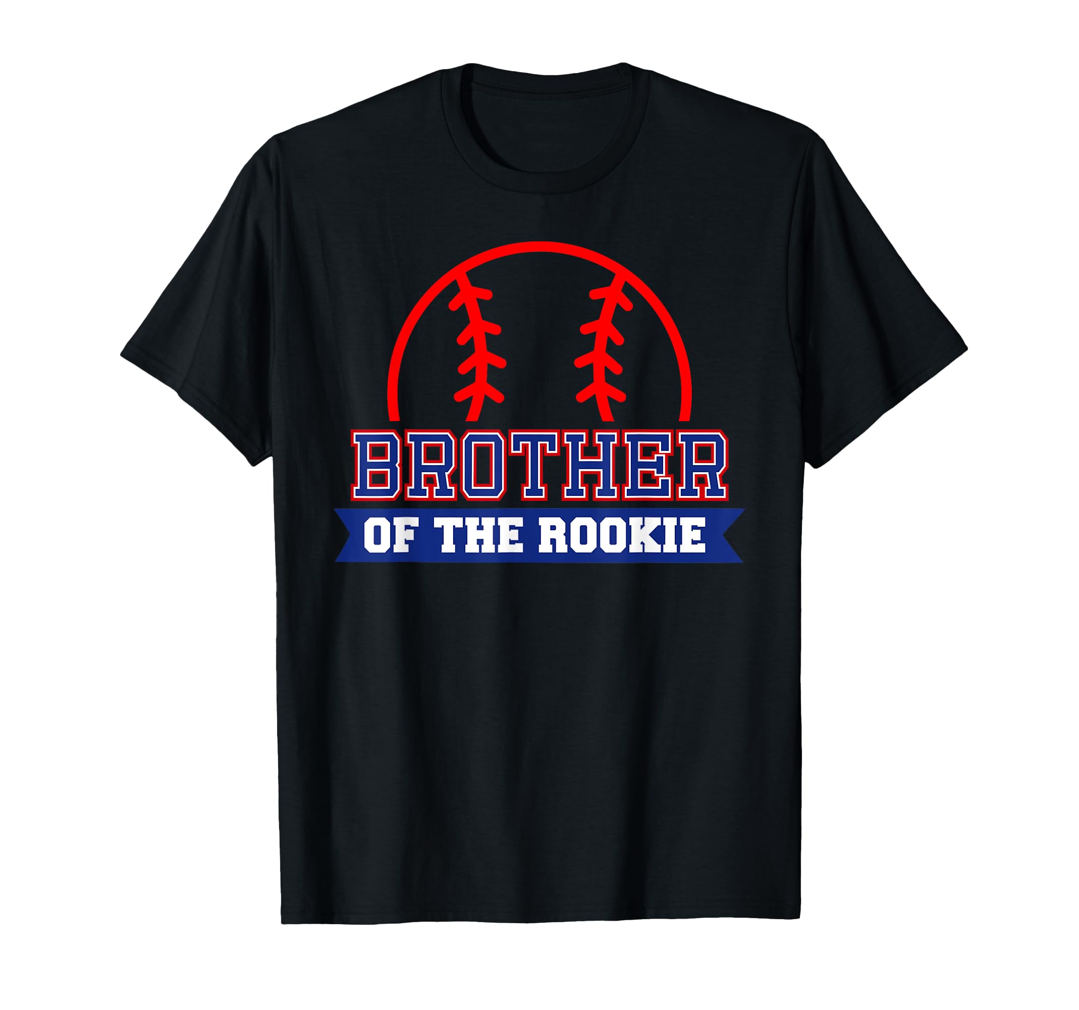 Brother Rookie 1St Birthday Baseball T-Shirt - Novelty Apparel for Adults - T-Shirt, Sweatshirt, Hoodie