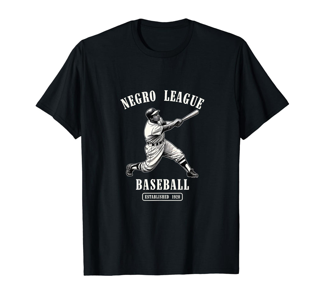 Negro League Baseball Black History T-Shirt - Novelty Apparel Men Women - T-Shirt, Sweatshirt, Hoodie