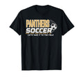 Gold Panthers Soccer Mom Game Day T-Shirt - Custom Art Print Men Women - T-Shirt, Sweatshirt, Hoodie