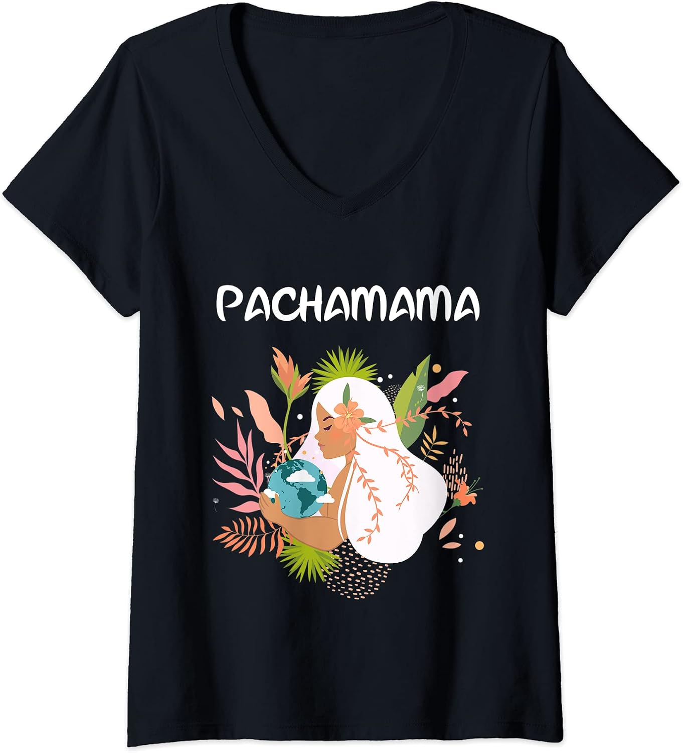 La Pachamama Mother Nature - Adult & Kids T-Shirts, Sweatshirts & Hoodies apparel design preview 1