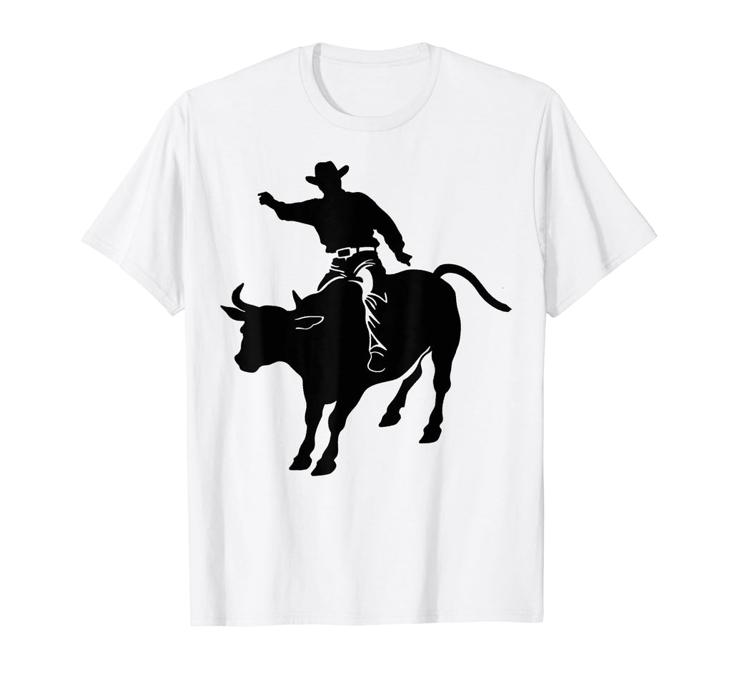Cowboy Rodeo Horse Riding Usa Cowboy T-Shirt - Custom Art Print for Adults - T-Shirt, Sweatshirt, Hoodie