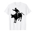 Cowboy Rodeo Horse Riding Usa Cowboy T-Shirt - Custom Art Print for Adults - T-Shirt, Sweatshirt, Hoodie