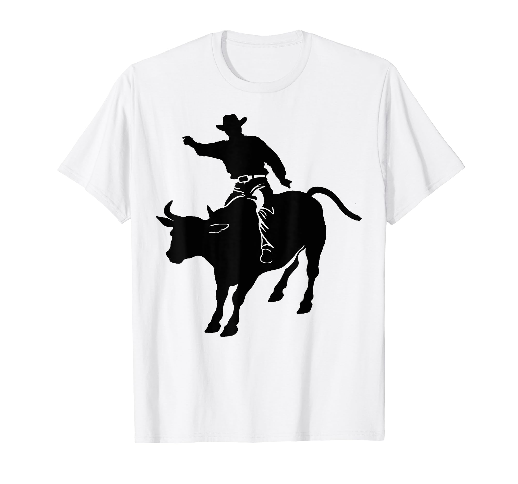 Cowboy Rodeo Horse Riding Usa Cowboy T-Shirt - Custom Art Print for Adults - T-Shirt, Sweatshirt, Hoodie