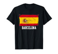 Barcelona Distressed Spanish Flag T-Shirt - Graphic Print for Adults - T-Shirt, Sweatshirt, Hoodie