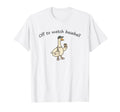Off To Watch Baseball Goose Baseball T-Shirt - Trendy Graphic Men Women - T-Shirt, Sweatshirt, Hoodie