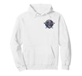 Patriotic Baseball Father Baseball Dad Hoodie - Streetwear Style for Adults - T-Shirt, Sweatshirt, Hoodie