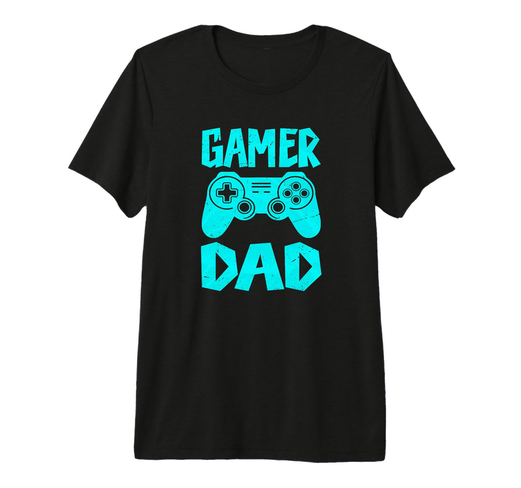 Funny Gamer Dad Fathers Day 2025 Tri T-Shirt - Custom Art Print Men Women - T-Shirt, Sweatshirt, Hoodie