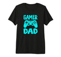 Funny Gamer Dad Fathers Day 2025 Tri T-Shirt - Custom Art Print Men Women - T-Shirt, Sweatshirt, Hoodie