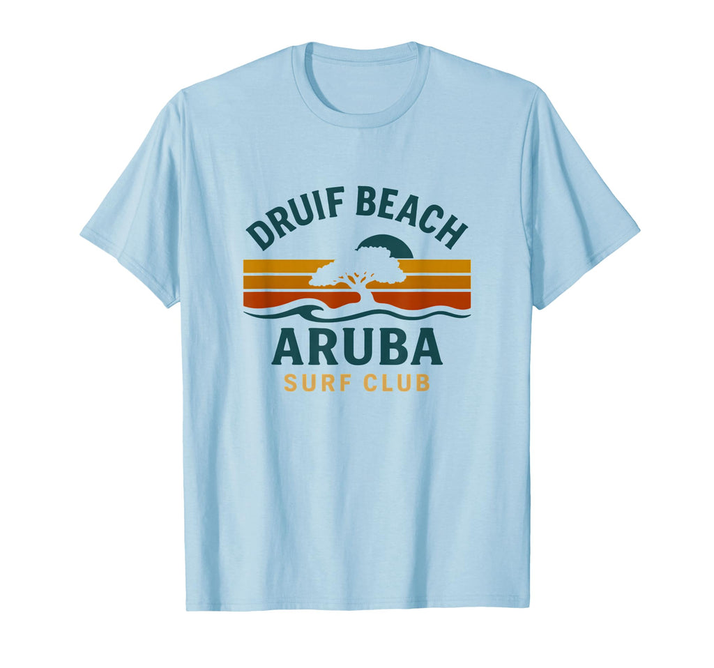 Druif Beach Aruba Surf Club Vacation T-Shirt - Novelty Apparel Men Women - T-Shirt, Sweatshirt, Hoodie